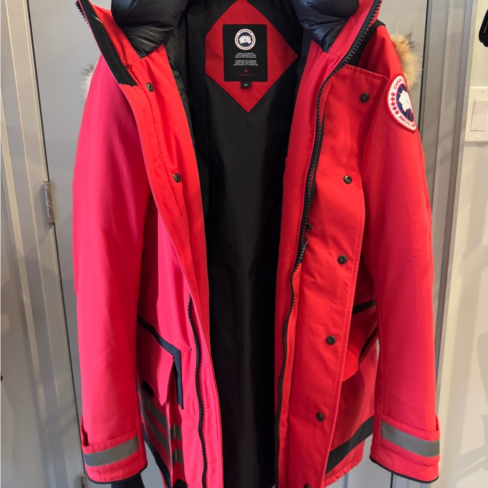 Canada Goose Erickson Red Puffer Jacket